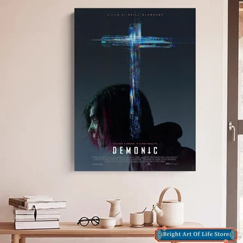 Демоничните (2021) Плакат На Филма Художествена Корица Звезда Печат На Снимки Начало Декор Стенни Живопис (Без Рамка)