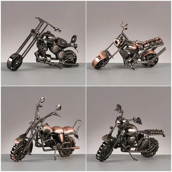 Желязна Реколта модел на мотоциклет Harley, Опаковки, Украса за дома, Офиса работно бюро, Фабрика за метални изделия