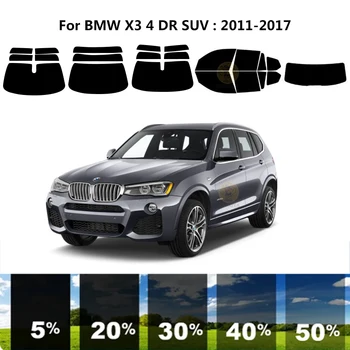 Комплект за UV-оцветяването на автомобилни прозорци с нанокерамикой, Автомобили фолио за прозорци на BMW X3 F25 4 DR SUV 2011-2017
