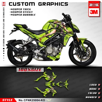 Персонализирани етикети с графика Кунг-фу, пълен комплект за мотоциклет CFMOTO 250 NK 250NK NK250, адаптивни