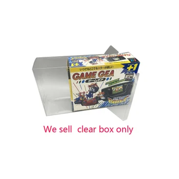 Прозрачен капак кутии за GAME GEAR Japan edition, кутия за съхранение, игра на дисплея, защита за домашни любимци