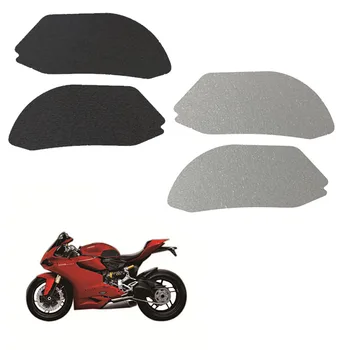 Гумена тампон за теглене на газ в резервоара на мотоциклета, Странична стикер Moto Fuel Grip за Ducati 1199 2012-2014 959 2018
