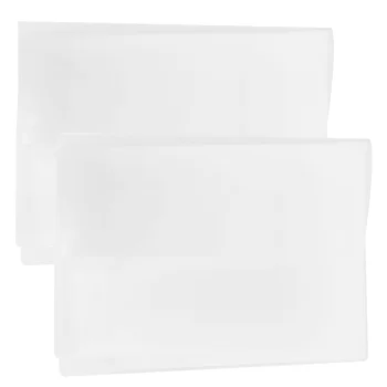 2 Бр Прозрачен защитен калъф формат А5, Защитно фолио, албум за изрезки, Пластмасова корица, хартия за писма от PVC