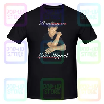 Тениска с надпис Luis Miguel Romances On A Cronies, популярна риза в стил Харадзюку, най-доброто качество