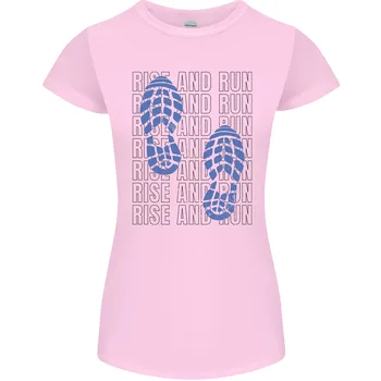 Rise & Run, минава маратон по неравен терен, женска тениска с къс ръкав