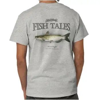 Канал Kolega Fishing до fisherman Anglers Подарък Тениска От 100% памук Кръгло деколте, Лятна Ежедневната Мъжка Тениска С къс ръкав, Размер S-3XL