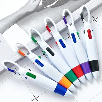 35шт за Катерене обтегач четири пластмасова химикалка писалка за скачане преносима имат дръжка за носене подарък дръжка