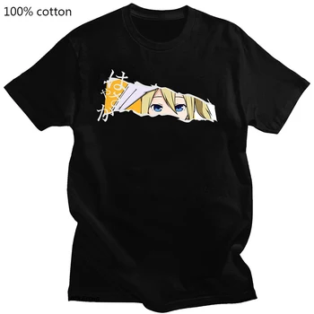 Ai Hayasaka Kaguya upośledzone Love Is War Тениска С Японското Аниме Графична Дамска Тениска От 100% Памук, Тениски Летни Плюс Модерен Топ