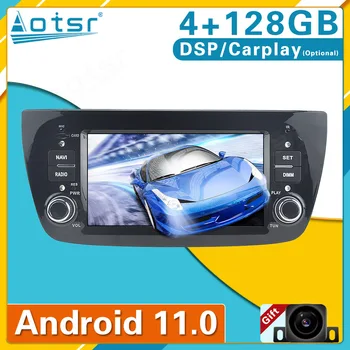 Android 11.0 4 + 128G За FIAT DOBLO 2010-2015 Автомобилна навигация GPS, автозвук, стереомагнитофон, главното устройство