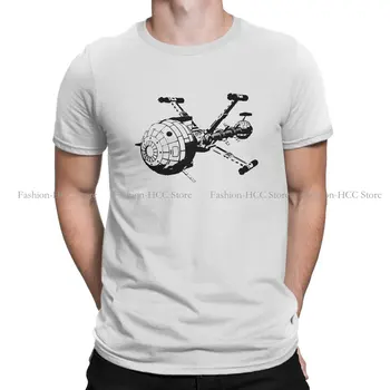 Черна Уникална тениска Капитан Фьючер Аниме Futuremen Удобен Нов дизайн, Идея за подарък Тениска с къс ръкав