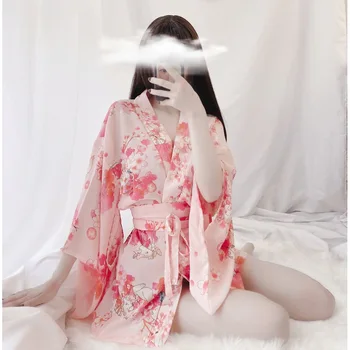 Японското Традиционно Кимоно, бельо, Секси облекло за cosplay, Женски халат, Костюми Юката, Пижами, Мека облекло за cosplay.