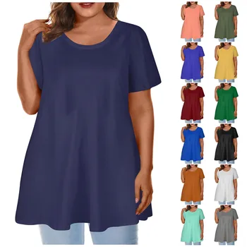 Тениска оверсайз, Елегантни и модерни ежедневни ризи, дамски ризи и блузи с цветен модел, дамски ризи с къс ръкав, блузи с дълъг ръкав