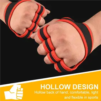 Ръкавици за тренировки за повишаване на тежести, които предпазват от пот ръце, защита на ръцете за жени, мъжки мини спортни ръкавици, ръкохватки за фитнес зала