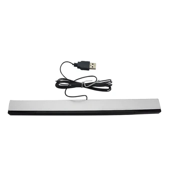 За Тъчпада на Wii Пластмасов Тъчпад Кабелни Приемници IR Сигнал Ray Смяна на USB Щепсела За Дистанционно Управление Nitendo