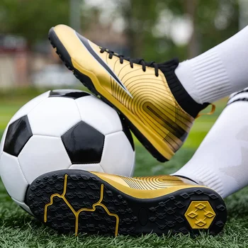 Качествена футболна обувки Mbappé, Трайни Удобни футболни обувки, леки футболни обувки за улицата, на Едро маратонки 30-44 размери