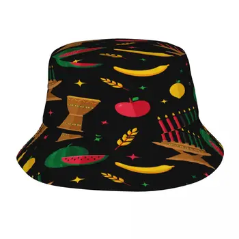 Нови модни широкополые шапки Рибарски шапки за жени и мъже с шарени Gorras Summer Kwanzaa