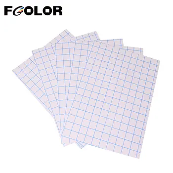 Директна доставка с фабрика Fcolor 20 Листа хартия за сублимация с теплопередачей за мастилено-струен печат, формат А4 Тениска от памучен плат в тъмен цвят, хартия за пренасяне