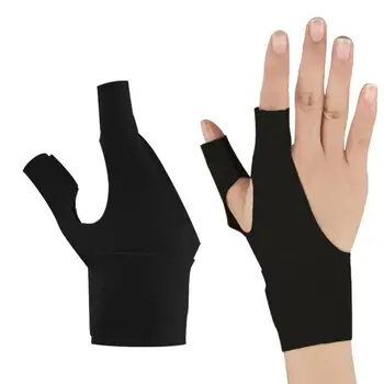 Спортен бандаж за китка с 2-пальцевый бандаж за китка с опора за пръстите За защита на пръстите Дишаща Тънък Регулируем спортен бандаж за китка