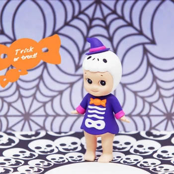 Новата серия на Сони Angel Blind Box Хелоуин 2015 Мини Фигурки Сладка Кукла Desk Decora Surprise Guess Чанта Детска Забавна Играчка В Подарък