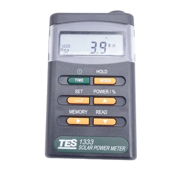 Измерване на слънчевата енергия TES-1333 Измерители Цифров детектор за радиация TES1333