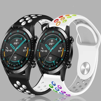 Силиконов ремък за Samsung Galaxy Watch 4 6 classic 43/47 мм 46/42 мм и каишка Gear S3 Correa Часовник-гривна 4 5 6 Active 2 40 мм 44 мм