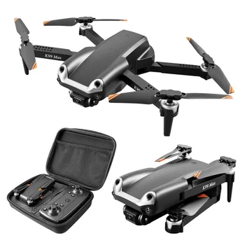 K99 Max Drone 4K HD с двойна камера, избегающий препятствия, мини-дрон, квадрокоптер, черно-бял радиоуправляеми хеликоптери, детски играчки за момче, подарък