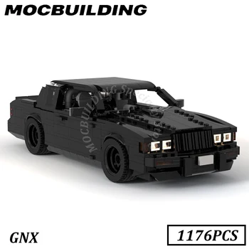 Модел на автомобила MOC Строителни тухли Дисплей DIY Модел за сглобяване на Играчки, Подаръци