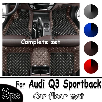 Автомобилни Стелки За Audi Q3 Sportback 2020 2021 2022 Потребителски Автоматично Накладки За Краката Автомобилни Килими И Аксесоари За Интериора