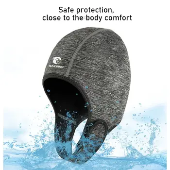 Удобна еластична износостойкая топла превръзка на главата за гмуркане, капачка за гмуркане, сърф, солнцезащитная шапка за плуване