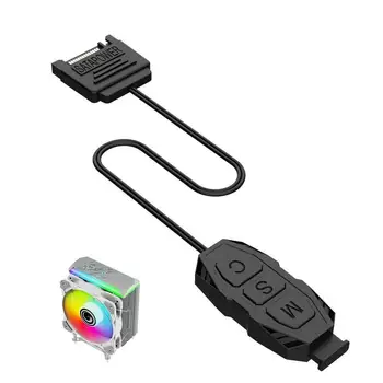 ARGB Контролер Mini 5V удължителен кабел RGB за RGB Стабилна 3-пинов ARGB контролер Led лента Конектор Удължител на Кабела Проводник