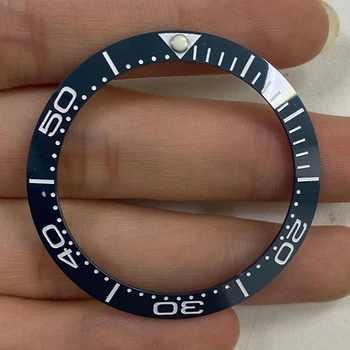 Преносимото 40 mm керамичен bezel, Вставное пръстен, Вътрешен диаметър 31,5 ММ, пръстен за часа Seamaster, резервни части за часовници