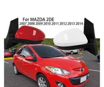 Странично огледало на колата в събирането на подходящи за Mazda 2DE 2007-2014 С електрическо регулиране, БЕЗ led указател на завоя, 3-жични