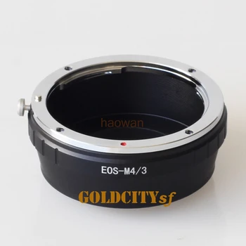Преходни пръстен за обектива EF Micro M 4/3 M43 за фотоапарат Panasonic G1 G3 GH1 gh4 GF1 GF3 gf5 E-P1, E-PL3 EPL5 EM5 EM1 EM10
