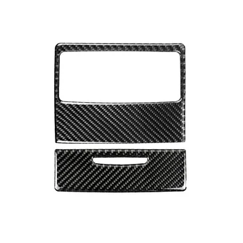 1 бр. Автомобилен стайлинг от въглеродни влакна 3D стикер на задното отдушник в превозното средство, рамка за BMW серия 3 E90 E92 E93 2005-2012