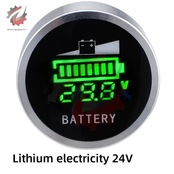 24 36 48 60 72 Индикатор капацитет литиева Батерия LED Дигитален Водоустойчив Измерване на напрежение, Лихвен дисплей от алуминиева сплав
