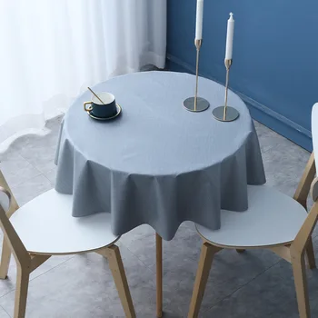 Скандинавска покривка, Водоустойчив Маслоустойчив кръгли покривки, мат за домашно маса,