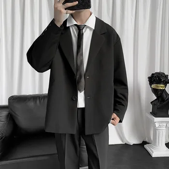 2214-R-Бизнес всекидневен костюм за мъже 2023, пролетта палто, яке за крайградски пътувания, корейски тънък костюм slim small