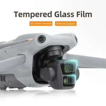 Пылезащитное закалено стъкло за обектива на камерата, Закалена филм за карданного обектив, Закалена филм с висока разделителна способност за Dji Mavic Air 3