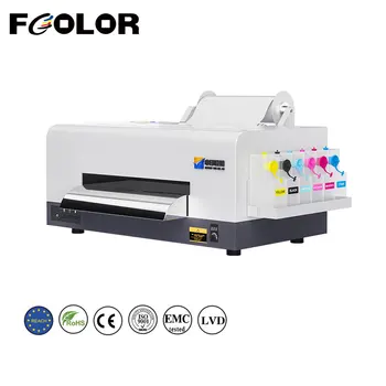 Цвят 6 цвята, A3 Руло на руло, PET PVC Самозалепващи печатна машина за етикети, висококачествен мастилено-струен принтер за етикети и етикети