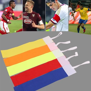 2023 Висококачествена Цветна Защитна превръзка на Професионален футболен Капитан, Превръзка на играч, Регулируема Превръзка