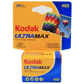 Филм Kodak UltraMax 400-градусная 35 mm филм с 24 експозиции на ролка за филмови фотоапарати Kodak M35 / M38 (срок на годност: 2025)