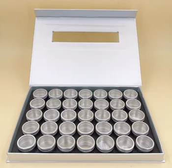 Контейнери за резервни части 35 алуминиеви кутии кутия за съхранение на Часовникари и бижутери