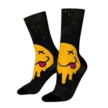 Dead Face Street Arts Директни Чорапи Мъжки Дамски Летни Чорапи От Полиестер В стил Хип-Хоп