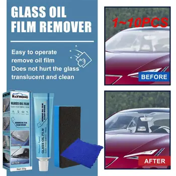 1 ~ 10ШТ Rayhong GM Средство за полиране на стъкло, обезжиривающее средство за почистване на маслената филм, карета перална паста за баня, стъклен прозорец, на предното стъкло на превозното средство