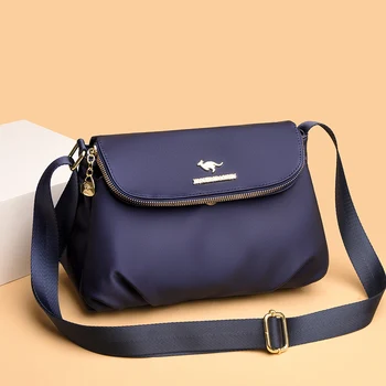 Нова луксозна найлон Водоустойчива Дамска чанта за през рамо, Марка Дизайнерски висококачествена дамска чанта-тоут, дамски чанти, за пазаруване и телефони