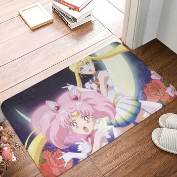 Sailor Moon 263 Подложки За Хола Килим Полиестер Кухня, Спалня Килим Полиестер Аниме Подложки За Дома Хол Разтегателен