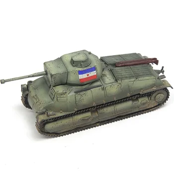 Мащабът 1/72 RP1034 S35 Югославский танк Модел бронирани превозвачи Играчки за възрастни Колекция от фенове на Подаръци, Декорация на феновете