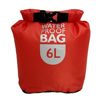 Съхранение на Водоустойчив Суха чанта с катарама 6/12 л Разходка с лодка в открито Преносим Рафтинг, Плуване с защита от почивки на Къмпинг Туризъм