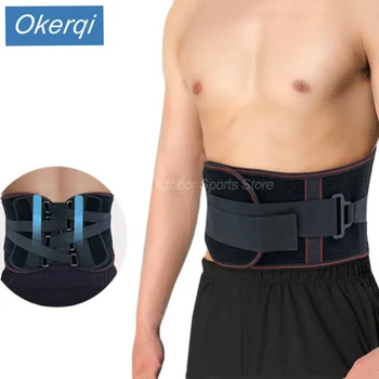 Лумбална тампон Лумбална лумбална корсет за подкрепа на гърба Лумбална колан-за мъже и жени Защита на талията Облекчаване на болки в гърба Колан за подкрепа на гърба