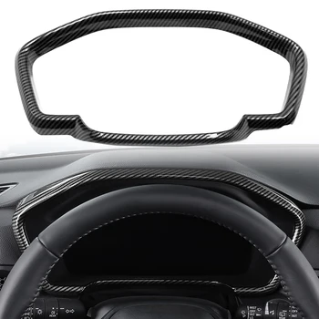 за Honda CR-V, CRV 2023 2024 Сажди във вътрешния Панел на арматурното табло, Конзолата на Капака на дисплея Рамка Покритие с ABS автоаксесоари 1бр